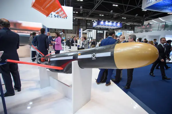 IFEMA 'daki Uluslararası Savunma ve Güvenlik Fuarı (FEINDEF) görüntüsü, 13 Mayıs 2025. İspanya