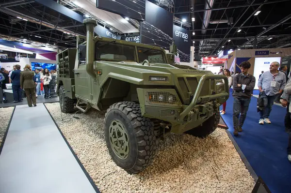 IFEMA 'daki Uluslararası Savunma ve Güvenlik Fuarı (FEINDEF) görüntüsü, 13 Mayıs 2025. İspanya