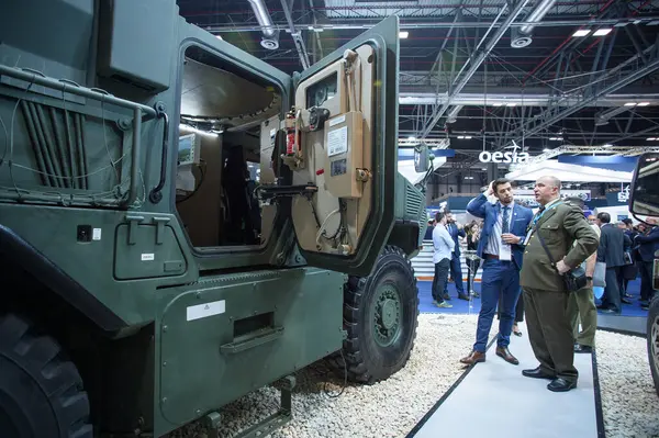 IFEMA 'daki Uluslararası Savunma ve Güvenlik Fuarı (FEINDEF) görüntüsü, 13 Mayıs 2025. İspanya