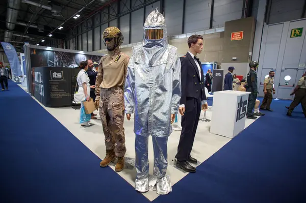 IFEMA 'daki Uluslararası Savunma ve Güvenlik Fuarı (FEINDEF) görüntüsü, 13 Mayıs 2025. İspanya