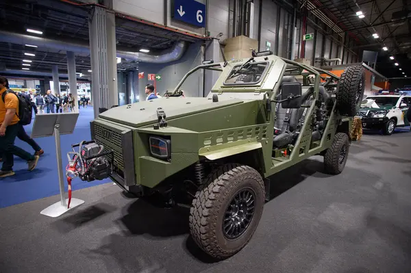 IFEMA 'daki Uluslararası Savunma ve Güvenlik Fuarı (FEINDEF) görüntüsü, 13 Mayıs 2025. İspanya