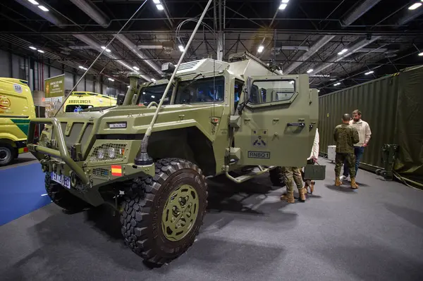 IFEMA 'daki Uluslararası Savunma ve Güvenlik Fuarı (FEINDEF) görüntüsü, 13 Mayıs 2025. İspanya