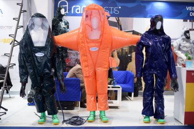 Uluslararası Savunma ve Güvenlik Fuarı 'nın (FEINDEF) Madrid' deki IFEMA 'daki görüntüsü, 14 Mayıs 2025. İspanya