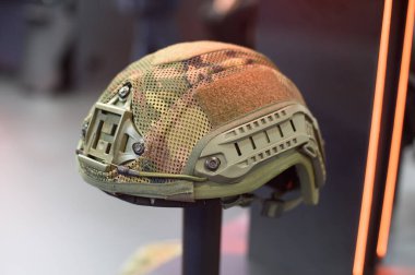 Uluslararası Savunma ve Güvenlik Fuarı 'nın (FEINDEF) Madrid' deki IFEMA 'daki görüntüsü, 14 Mayıs 2025. İspanya