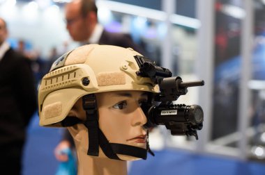 Uluslararası Savunma ve Güvenlik Fuarı 'nın (FEINDEF) Madrid' deki IFEMA 'daki görüntüsü, 14 Mayıs 2025. İspanya