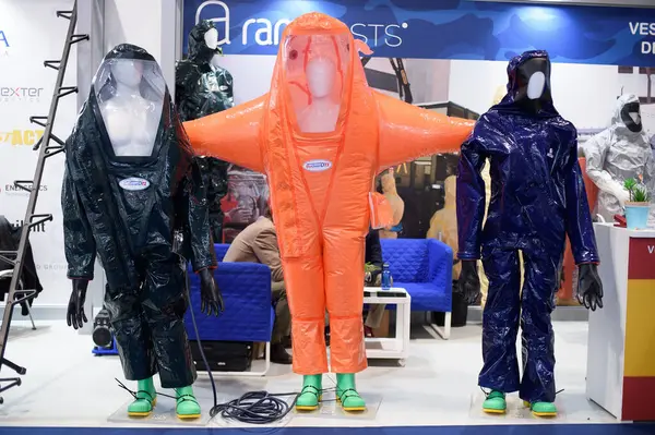 Uluslararası Savunma ve Güvenlik Fuarı 'nın (FEINDEF) Madrid' deki IFEMA 'daki görüntüsü, 14 Mayıs 2025. İspanya