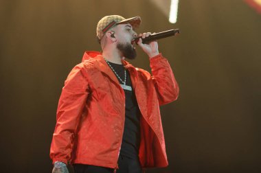 Cano olarak bilinen şarkıcı David Cano Calleja, 23 Mayıs 2025 'te Madrid' deki Movistar Arena 'da konser verdi..