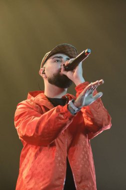 Cano olarak bilinen şarkıcı David Cano Calleja, 23 Mayıs 2025 'te Madrid' deki Movistar Arena 'da konser verdi..