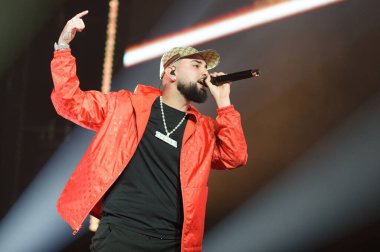 Cano olarak bilinen şarkıcı David Cano Calleja, 23 Mayıs 2025 'te Madrid' deki Movistar Arena 'da konser verdi..