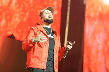 Cano olarak bilinen şarkıcı David Cano Calleja, 23 Mayıs 2025 'te Madrid' deki Movistar Arena 'da konser verdi..