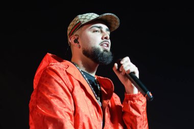 Cano olarak bilinen şarkıcı David Cano Calleja, 23 Mayıs 2025 'te Madrid' deki Movistar Arena 'da konser verdi..