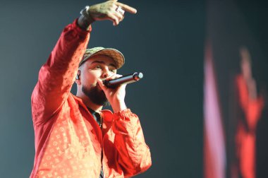 Cano olarak bilinen şarkıcı David Cano Calleja, 23 Mayıs 2025 'te Madrid' deki Movistar Arena 'da konser verdi..