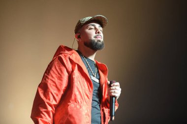 Cano olarak bilinen şarkıcı David Cano Calleja, 23 Mayıs 2025 'te Madrid' deki Movistar Arena 'da konser verdi..