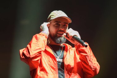 Cano olarak bilinen şarkıcı David Cano Calleja, 23 Mayıs 2025 'te Madrid' deki Movistar Arena 'da konser verdi..