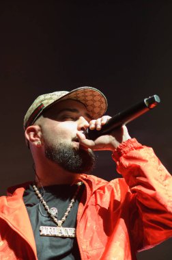 Cano olarak bilinen şarkıcı David Cano Calleja, 23 Mayıs 2025 'te Madrid' deki Movistar Arena 'da konser verdi..