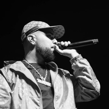 Cano olarak bilinen şarkıcı David Cano Calleja, 23 Mayıs 2025 'te Madrid' deki Movistar Arena 'da konser verdi..