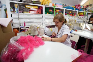 Tasarımcı Agatha Ruiz de la Prada 'nın Madrid' deki Atıcısı, 9 Haziran 2025, İspanya