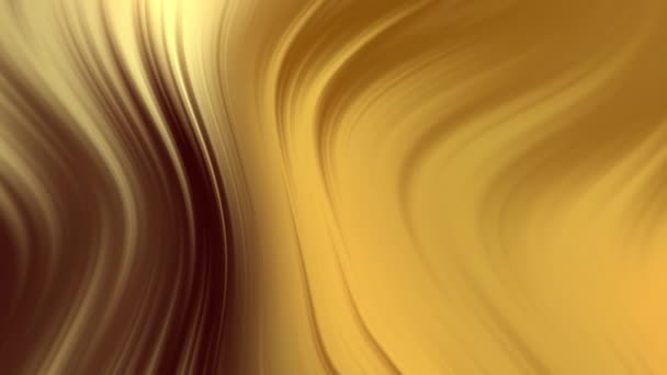 Золотой металлический жидкость анимированный фон текстурный цикл.