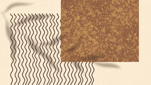 Doğal renklerde Boho Arkaplanı.