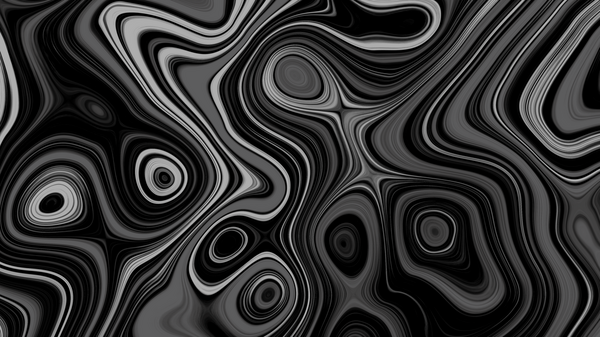 Modern Sıvı Arkaplanı siyah, beyaz ve gri renklerde.