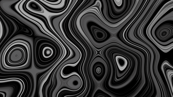 Modern Sıvı Arkaplanı siyah, beyaz ve gri renklerde.