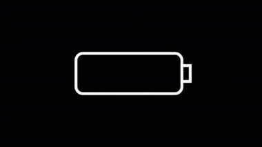 Düşük bataryanın Alfa Kanalı Döngüsü canlandırması.