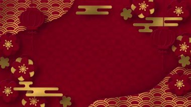 Çince yeni yıl arkaplanı