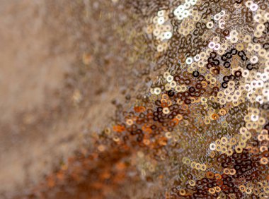 Duvar kağıdı için desenli altın dalgalı kumaş.