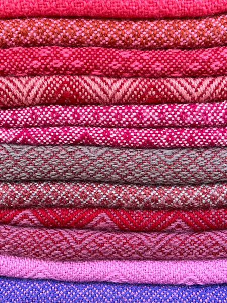 Stock image Degrade of red and pink colours. Textured background.Northern Argentinean beauties. International tourism in Salta, craft markets in the streets.