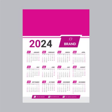Takvim 2024, Takvim 2025, 2030 Pazar günü şirket tasarım şablon dosyası başlat. Yazdırmaya ve Düzenlemeye Hazır.
