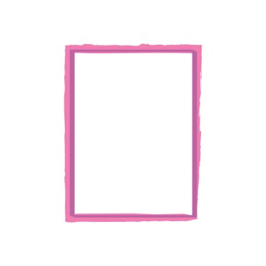 Soyut grunge fırça darbesi ve sınır arkaplanı