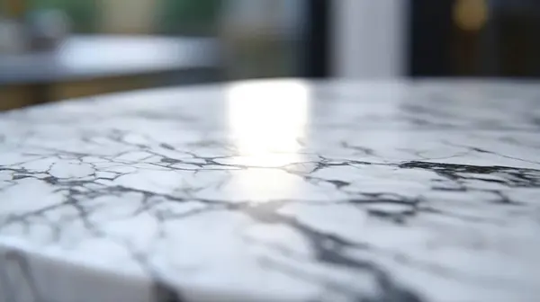 Ögeleri göstermek için mermer tablo