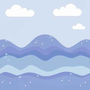 Soyut Bulutlar gökyüzü görünümü arkaplanı