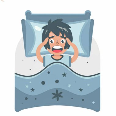 Geceleri ağlayan hüzünlü çocuk 