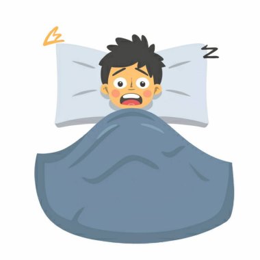 Geceleri ağlayan hüzünlü çocuk