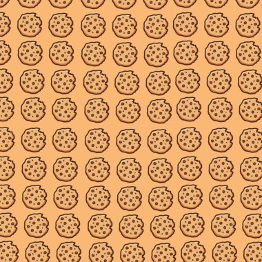 Kusursuz kurabiye ve çikolata kırıntıları.