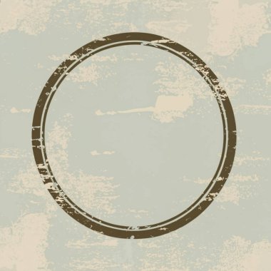 Vintage Çember Vektörü, Şablon Tasarımı 
