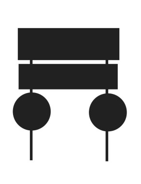 Web ve mobil uygulaması tasarım, tablo logo kavramı için beyaz arka plan üzerinde izole tablo simge vektör