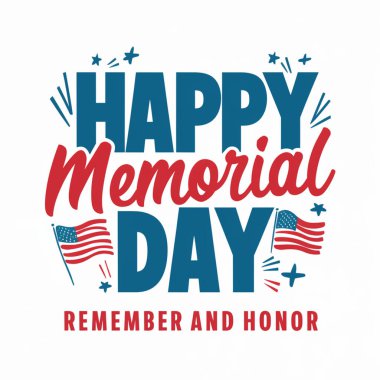 Mutlu Anma Günü Tasarımı Hatırla ve onurlandır, Vektör posteri geçici
