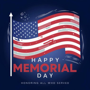 Mutlu Anma Günü Tasarımı Hatırla ve onurlandır, Vektör posteri geçici