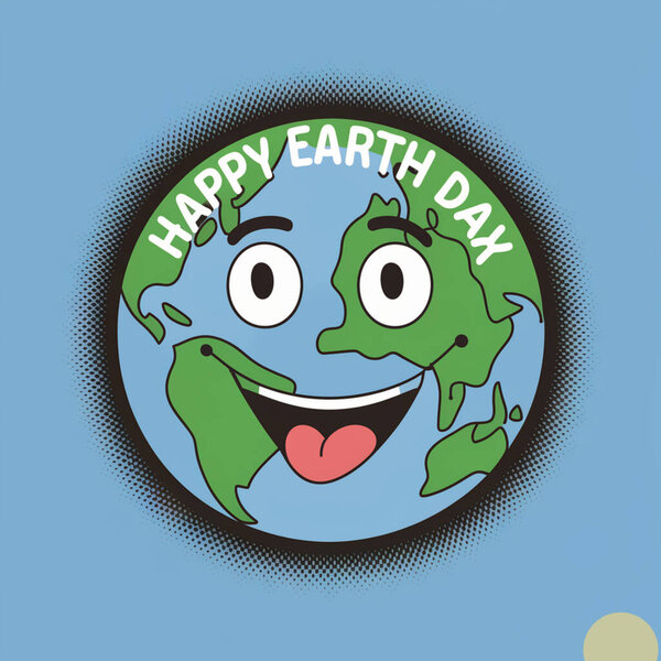 Earth day design. "Happy Earth Day, 22 April" vector, illustrati