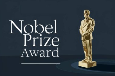 Noble Ödül Günü Vektör İllüstrasyon Tasarımı 