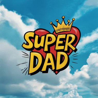 Babalar Günü Tasarımı, şablon kapağı, afiş, illüstrasyon 