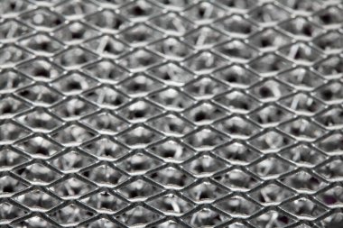 A Wire Mesh Close Up Steel Surface for Background