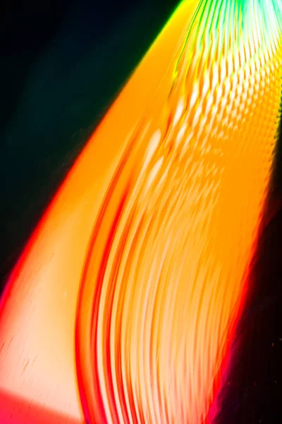 Ein Holographischer Glänzender Welliger Abstrakter Hintergrund Mit Wasser Textur Visueller — Stockfoto