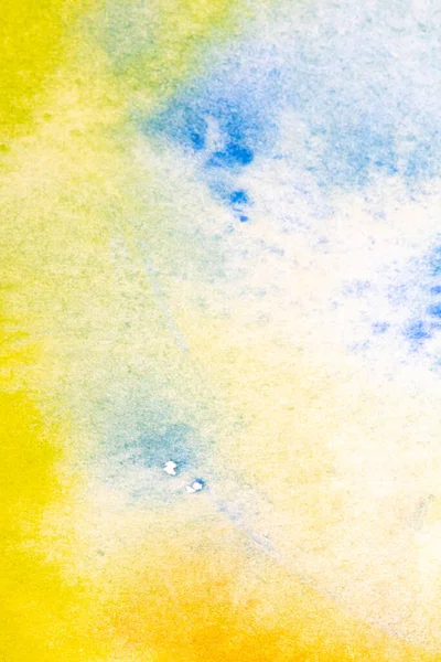 Colourful Watercolour Paint Brush Stroke Background — Stock Photo, Image