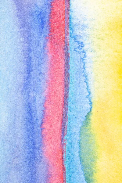 stock image A Colourful Watercolour Paint Brush Stroke for Background