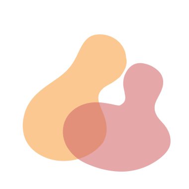 Soyut Çakıl Biçimi Şekilleri Birbiriyle Bükülüyor Modern Sanat Biçimi 