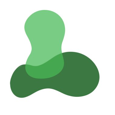 Soyut Çakıl Biçimi Şekilleri Birbiriyle Bükülüyor Modern Sanat Biçimi 