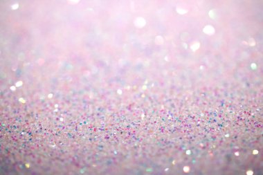 Kırmızı Soyut Parıltı Bokeh Arkaplan Shiney Parıltısı ve Mavi